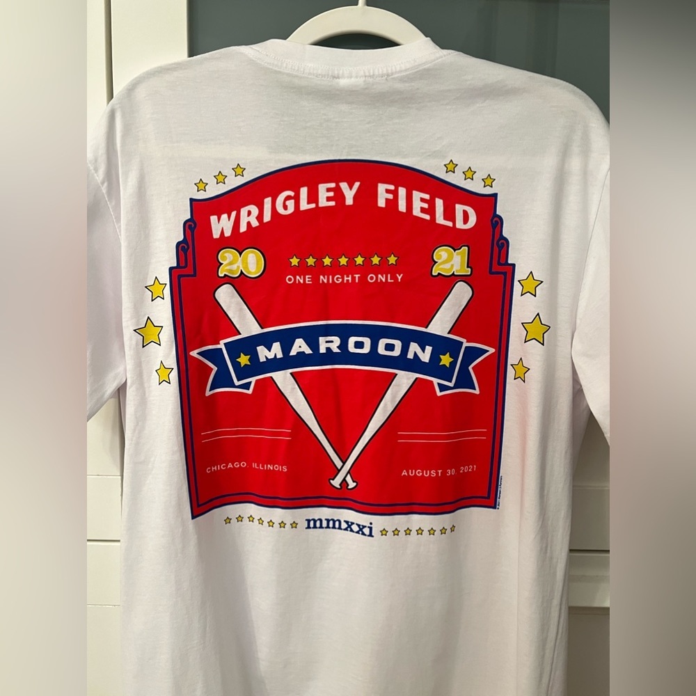 Maroon 5 Band Tee-Limited Edition Wrigley Field